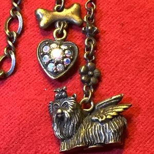 Kirks Folly dog themed necklace